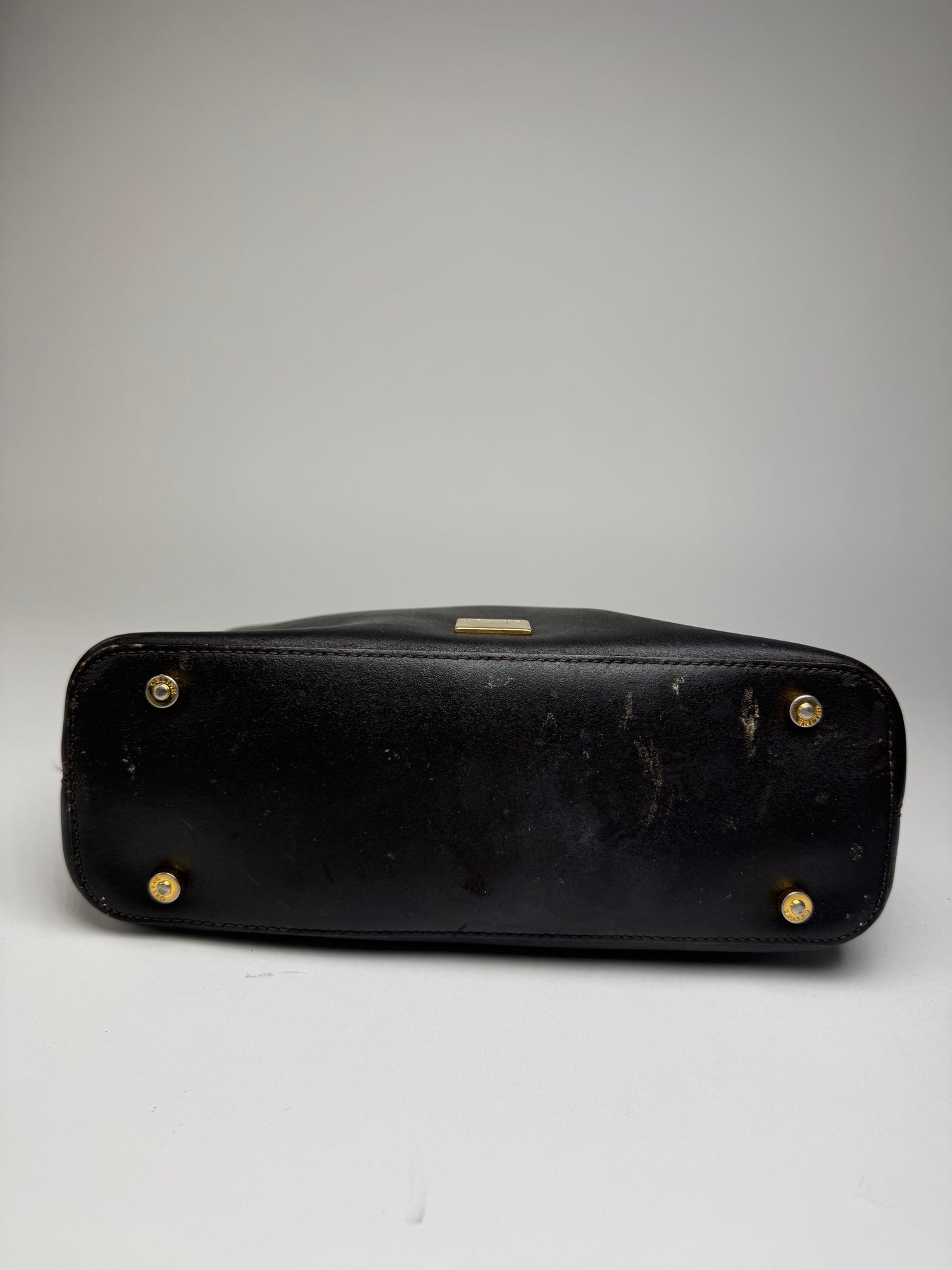 Sac en cuir vintage Céline marron