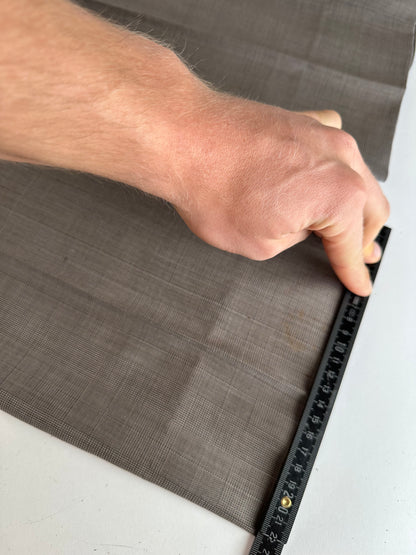 Vintage Dior Wool Pants Grey Brown checked