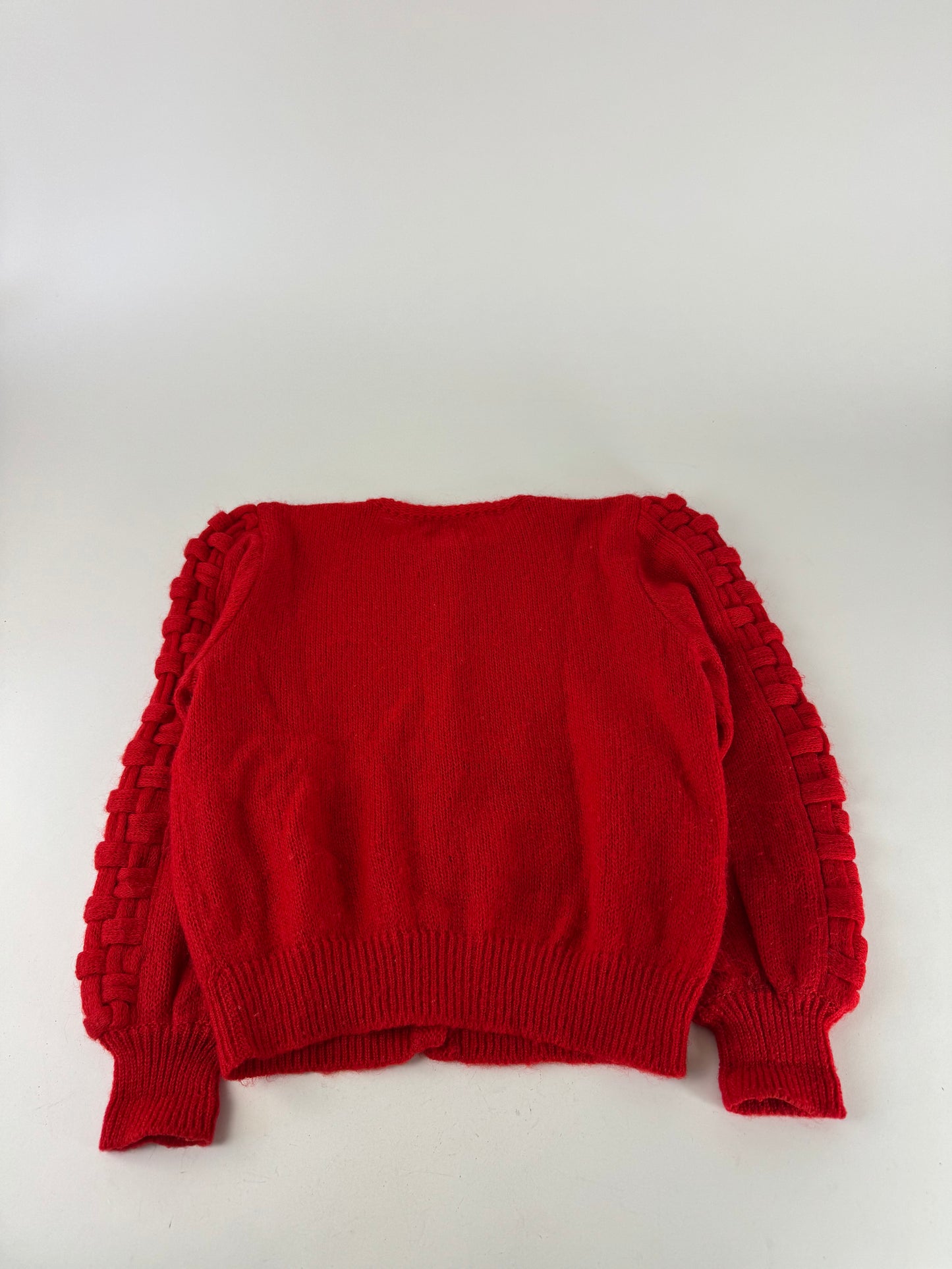 Vintage Dior Wool Sweater Red M
