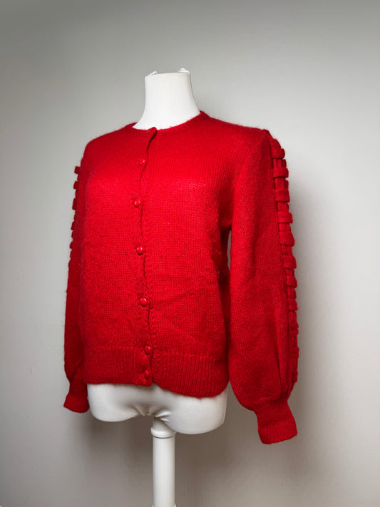 Vintage Dior Wool Sweater Red M