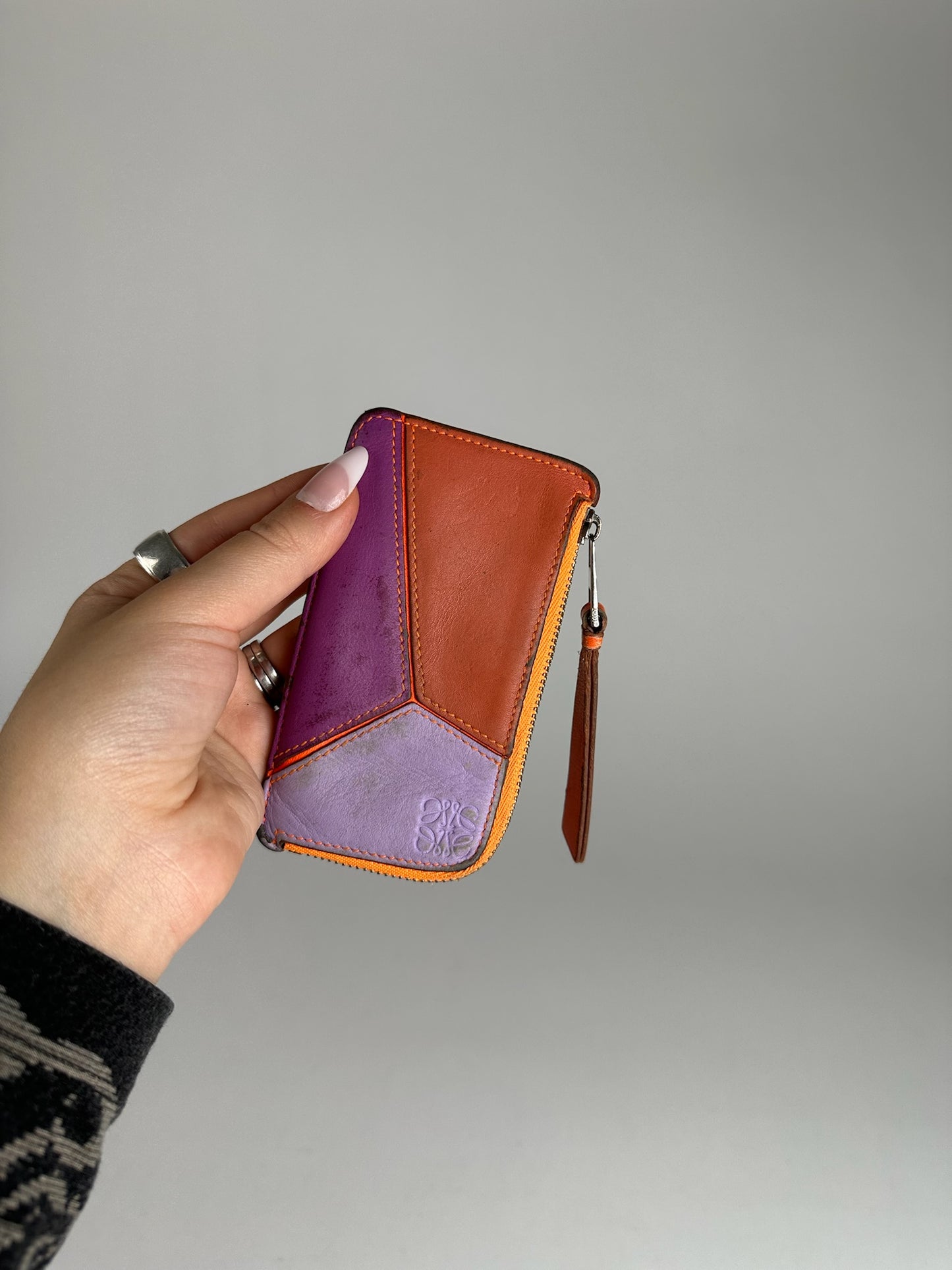 Vintage Loewe Madrid Puzzle Leather Card Holder