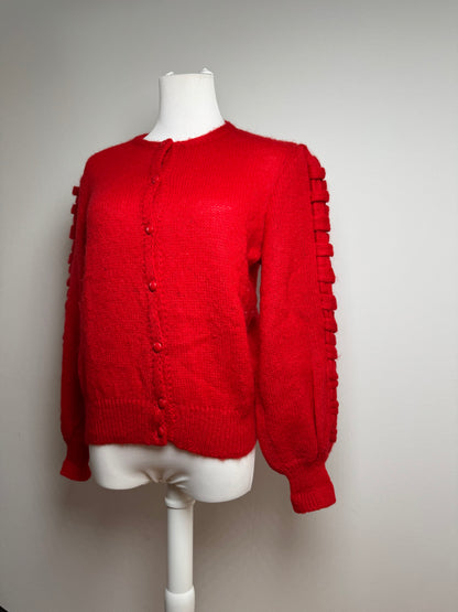 Vintage Dior Wool Sweater Red M