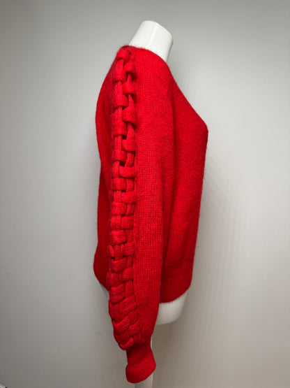 Vintage Dior Wool Sweater Red M