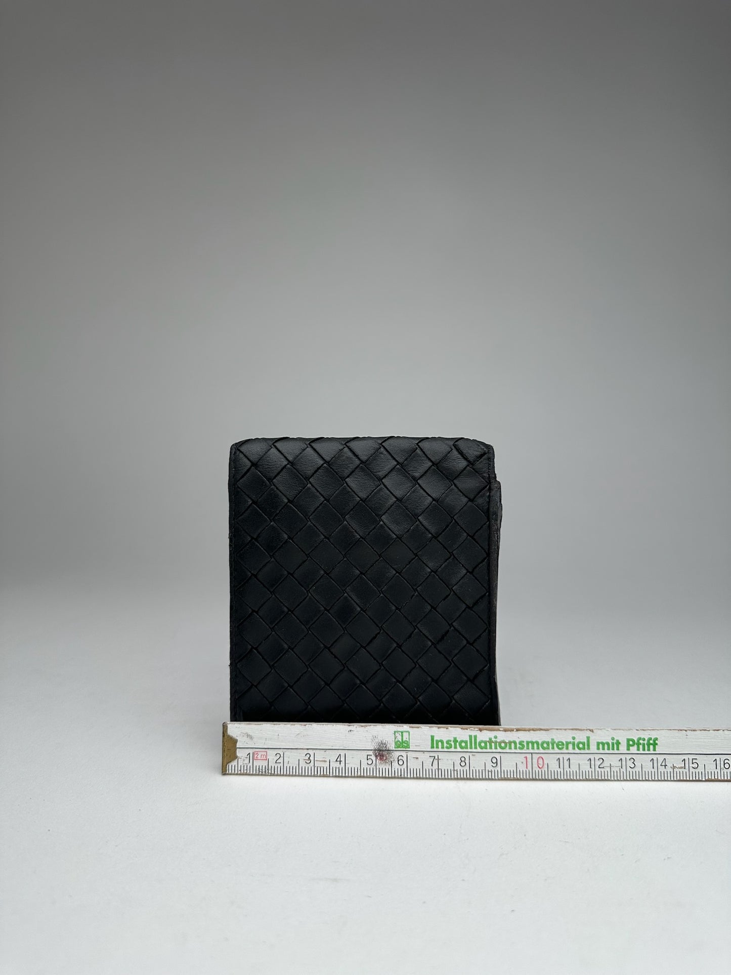 Vintage Bottega Veneta Leather Wallet Black