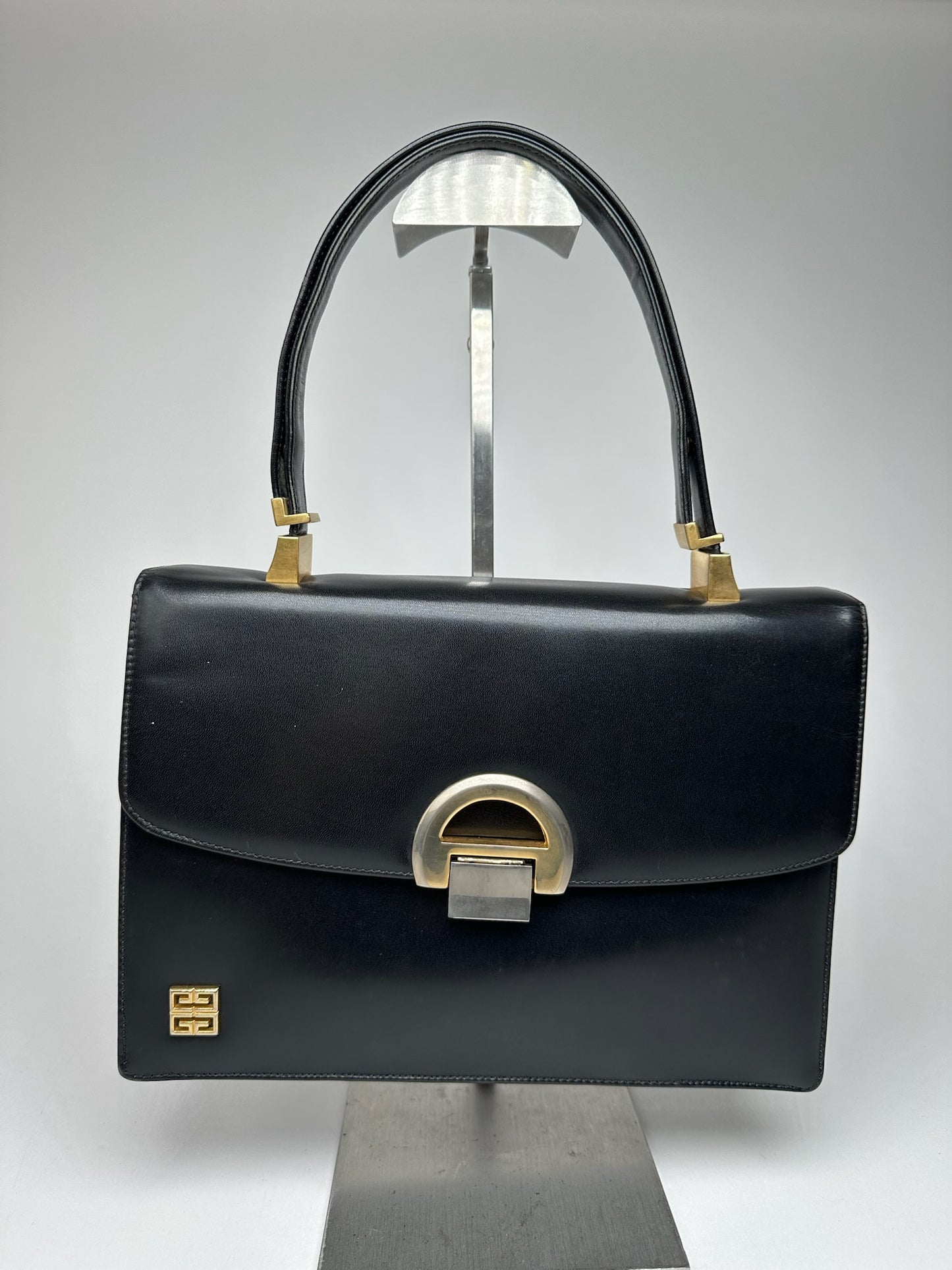 Vintage Givenchy 2Way Leather Bag black