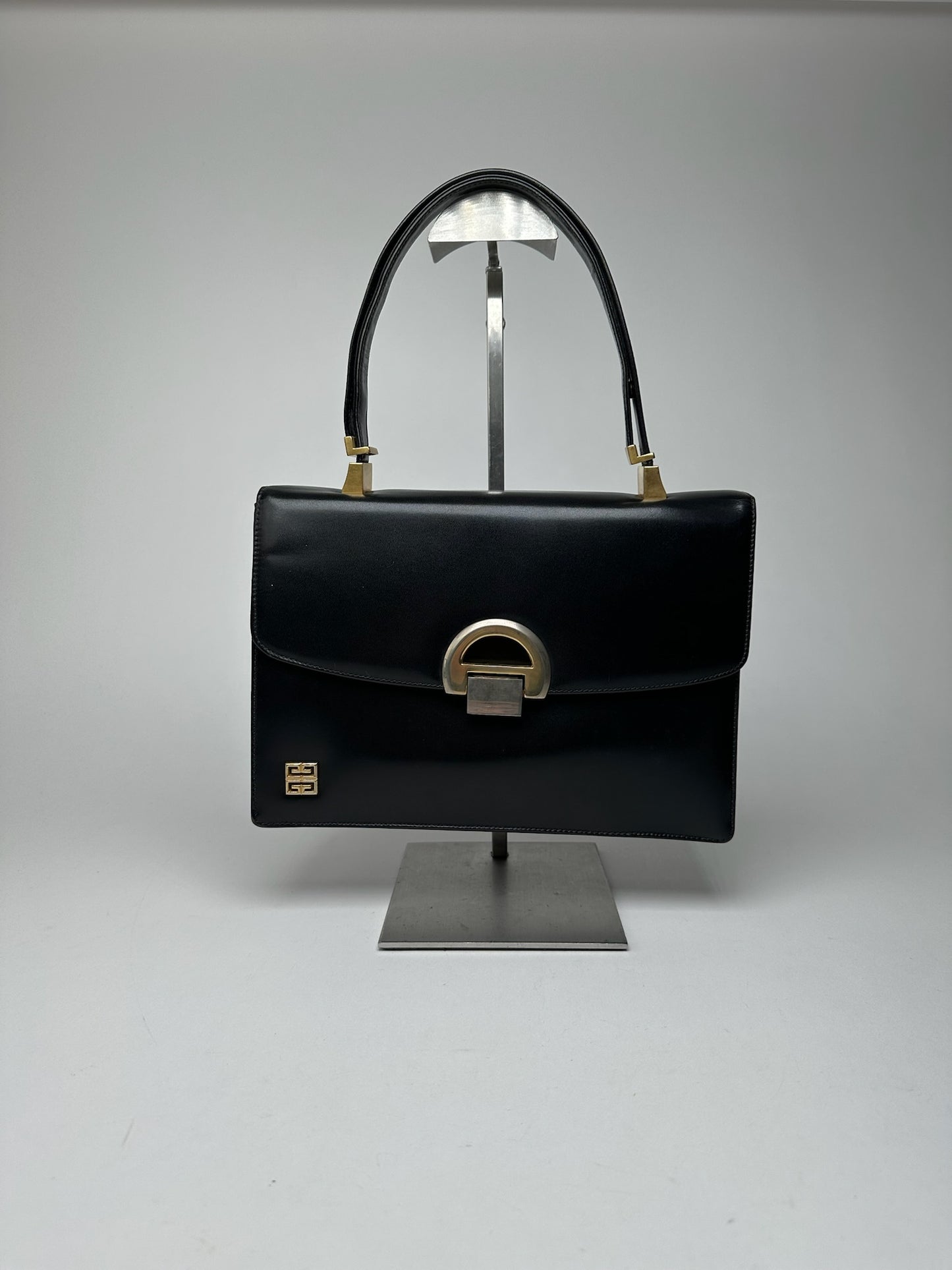 Vintage Givenchy 2Way Leather Bag black