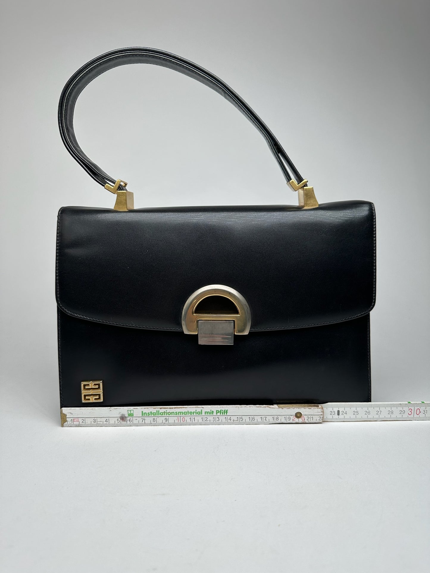 Vintage Givenchy 2Way Leather Bag black