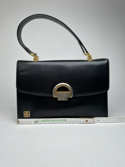 Vintage Givenchy 2Way Leather Bag black