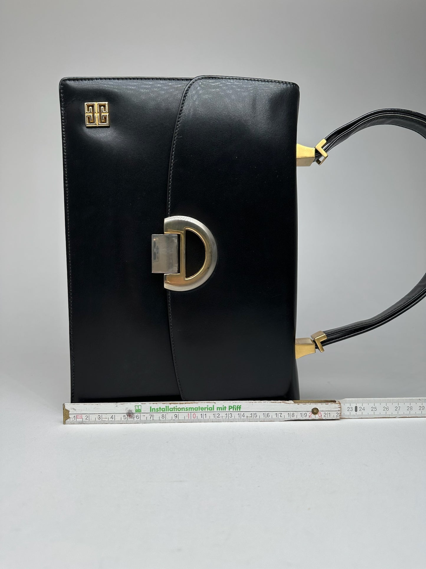 Vintage Givenchy 2Way Leather Bag black