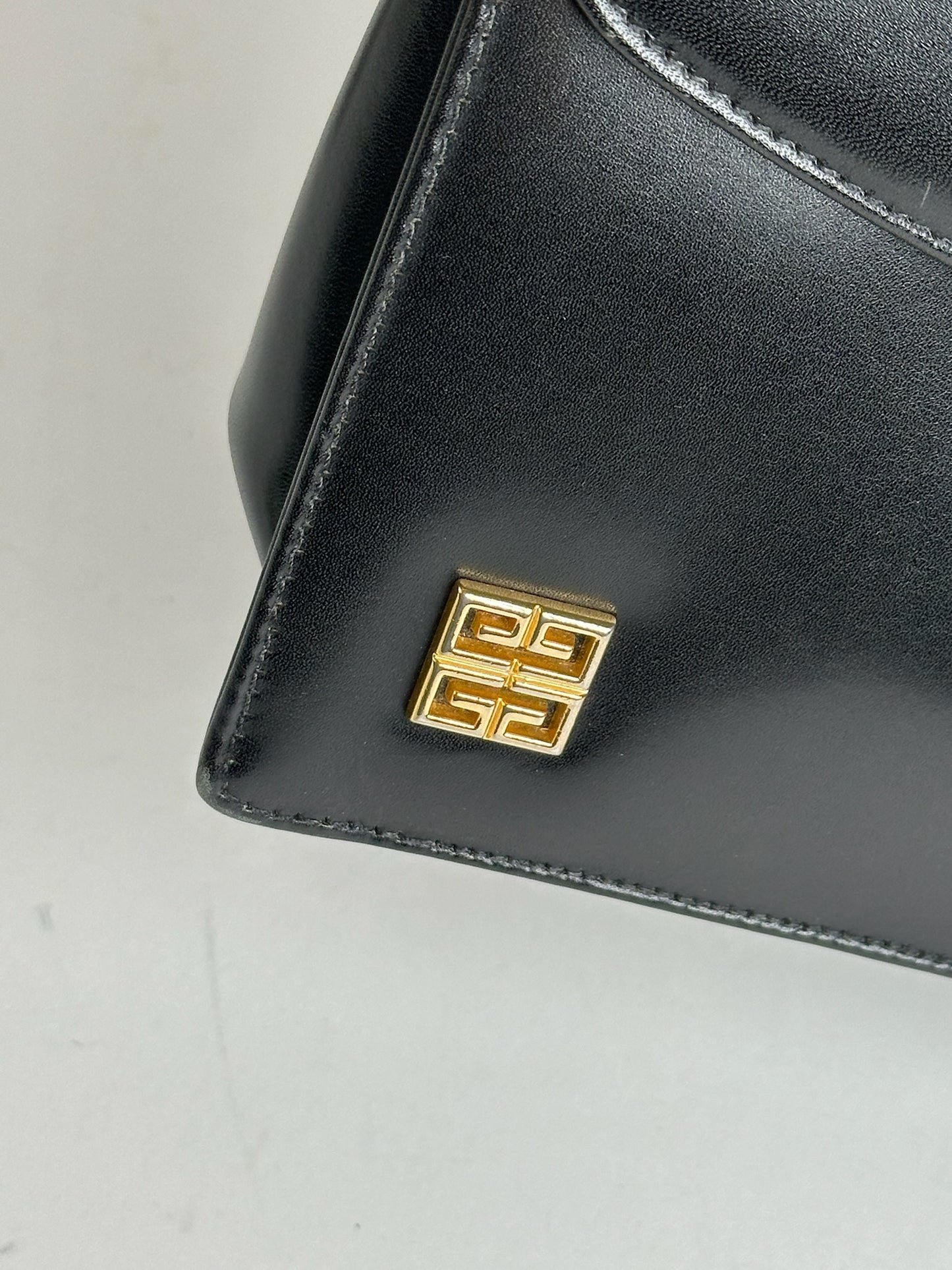 Vintage Givenchy 2Way Leather Bag black