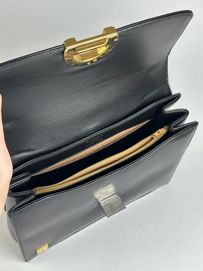 Vintage Givenchy 2Way Leather Bag black