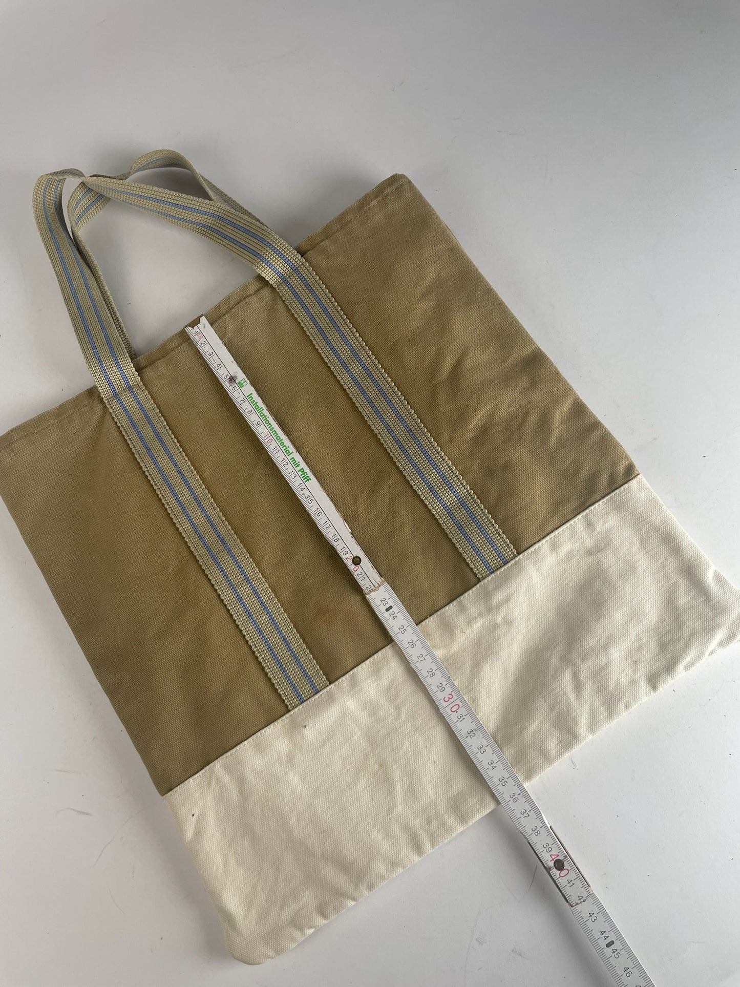 Vintage Marni Canvas Shopper Bag beige