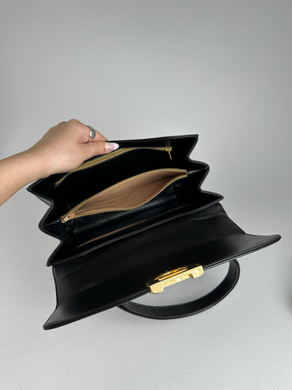 Vintage Givenchy 2Way Leather Bag black