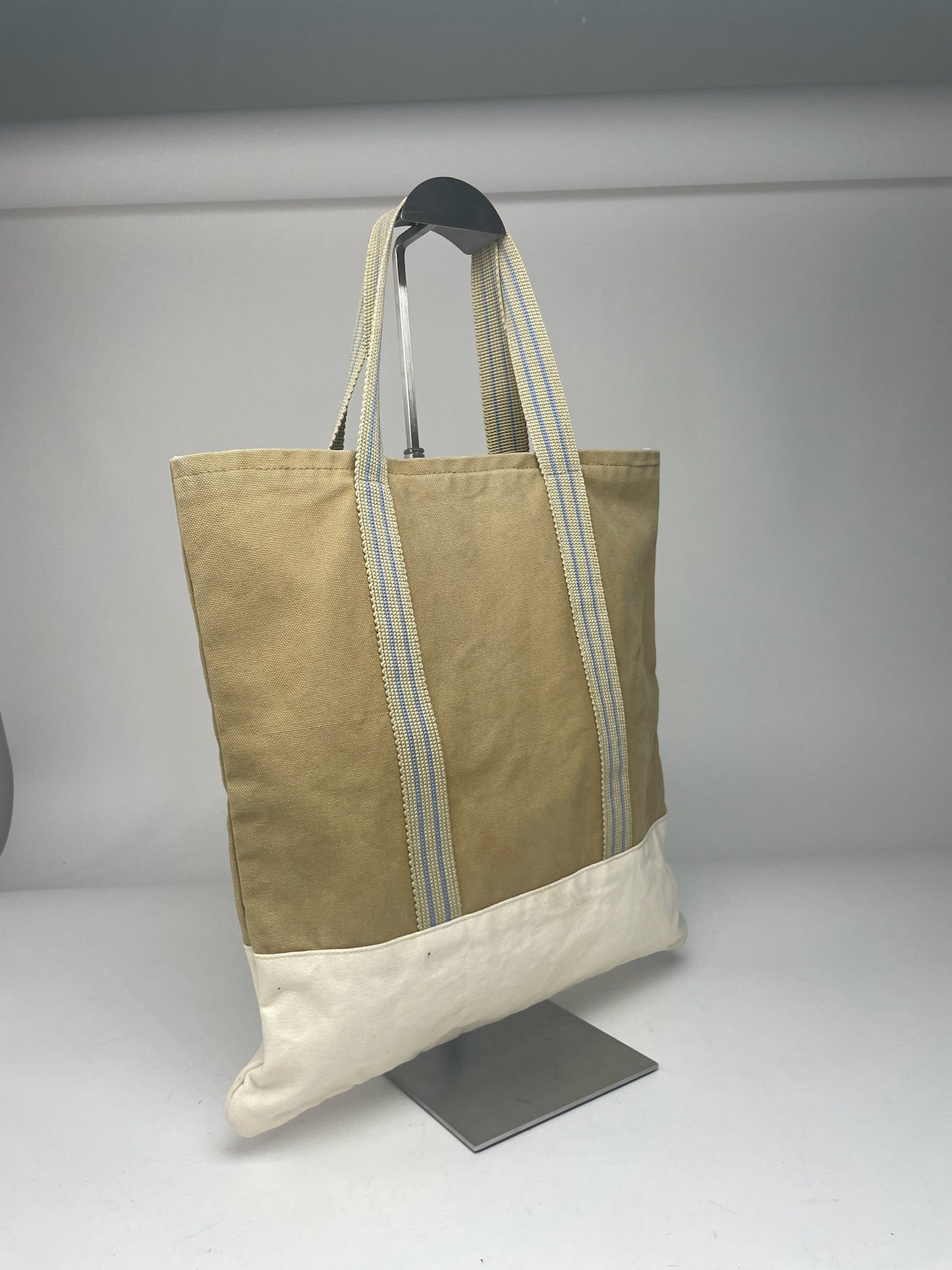 Vintage Marni Canvas Shopper Bag beige