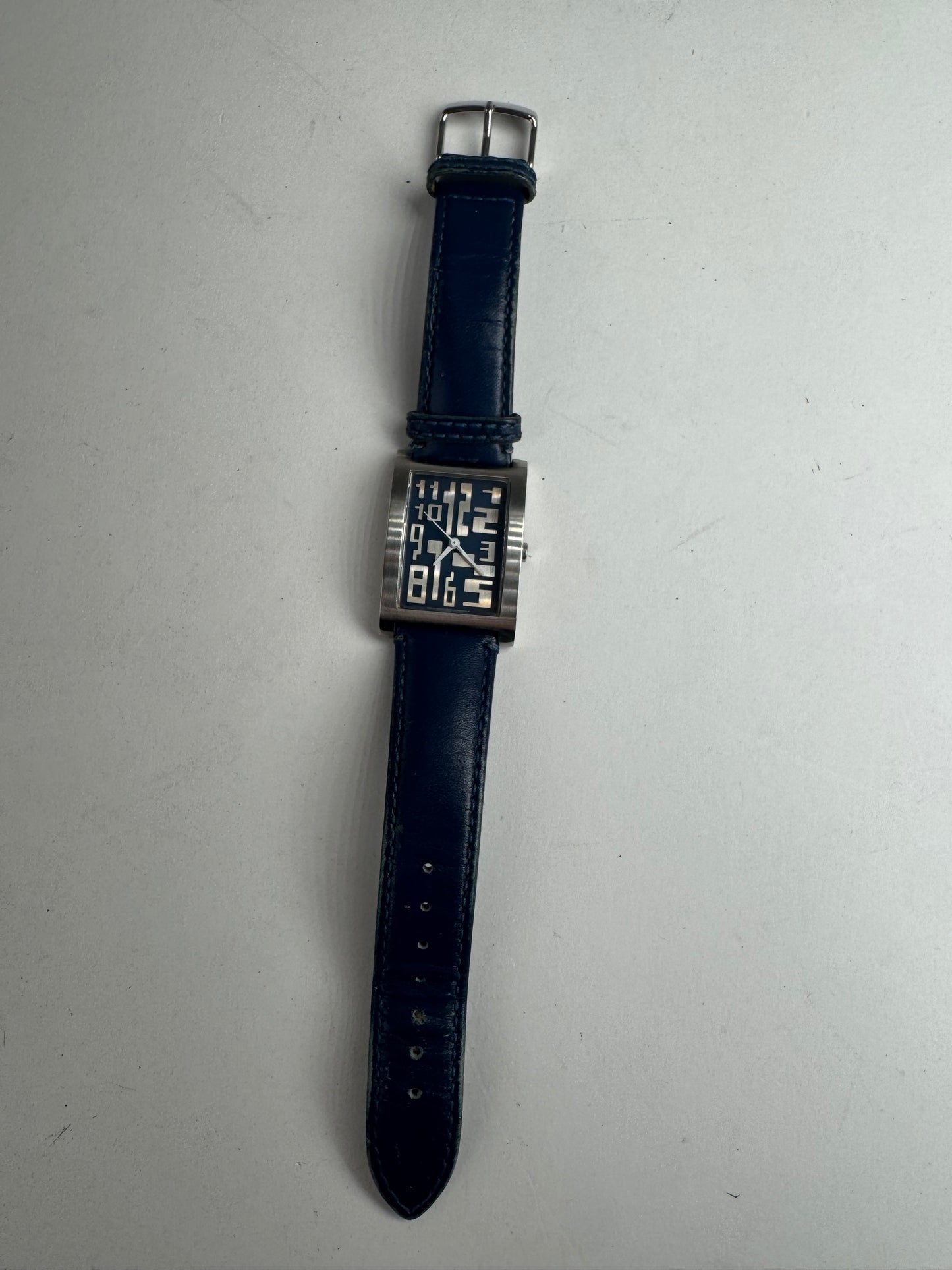 Vintage Jean Paul Gaultier Quartz Watch Navy silver