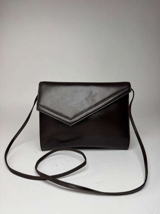 Vintage Loewe Madrid Leather bag brown