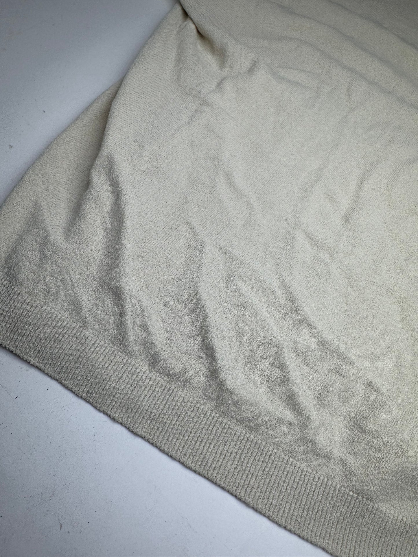 Vintage Issey Miyake Turtleneck Top Beige 38/M