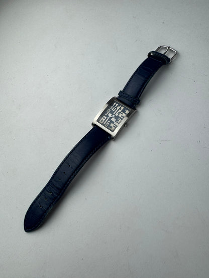 Vintage Jean Paul Gaultier Quartz Watch Navy silver