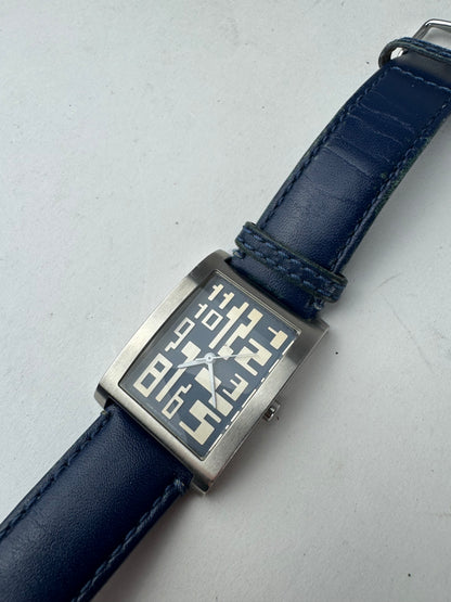 Vintage Jean Paul Gaultier Quartz Watch Navy silver
