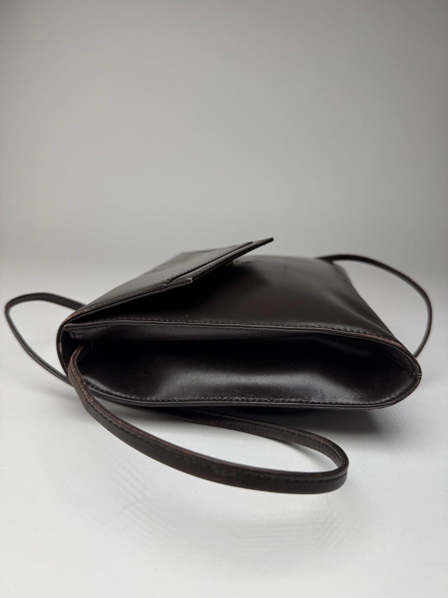 Vintage Loewe Madrid Leather bag brown