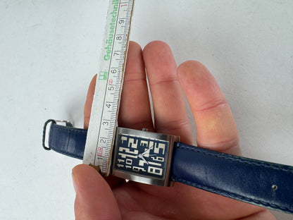 Vintage Jean Paul Gaultier Quartz Watch Navy silver