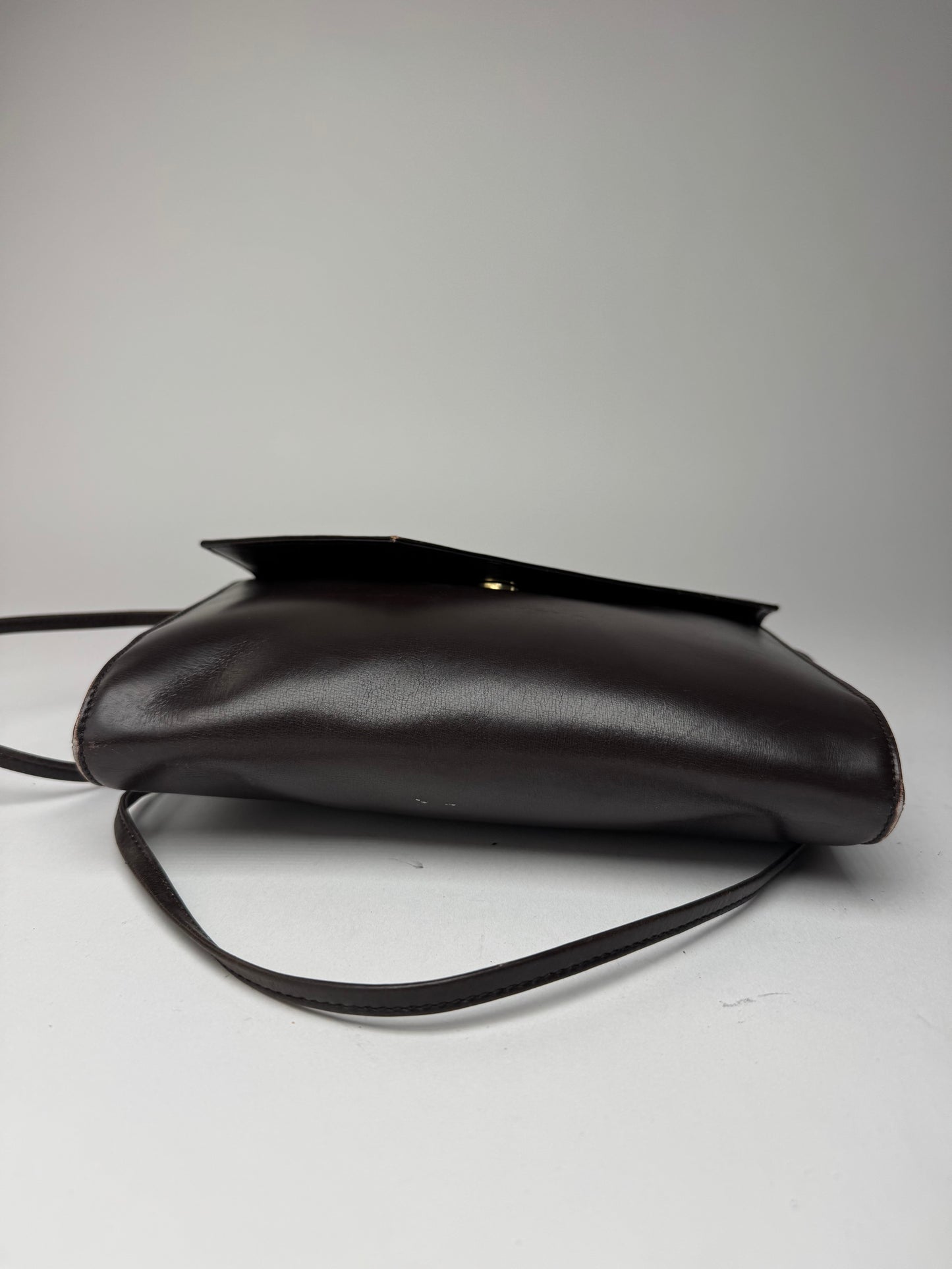 Vintage Loewe Madrid Leather bag brown