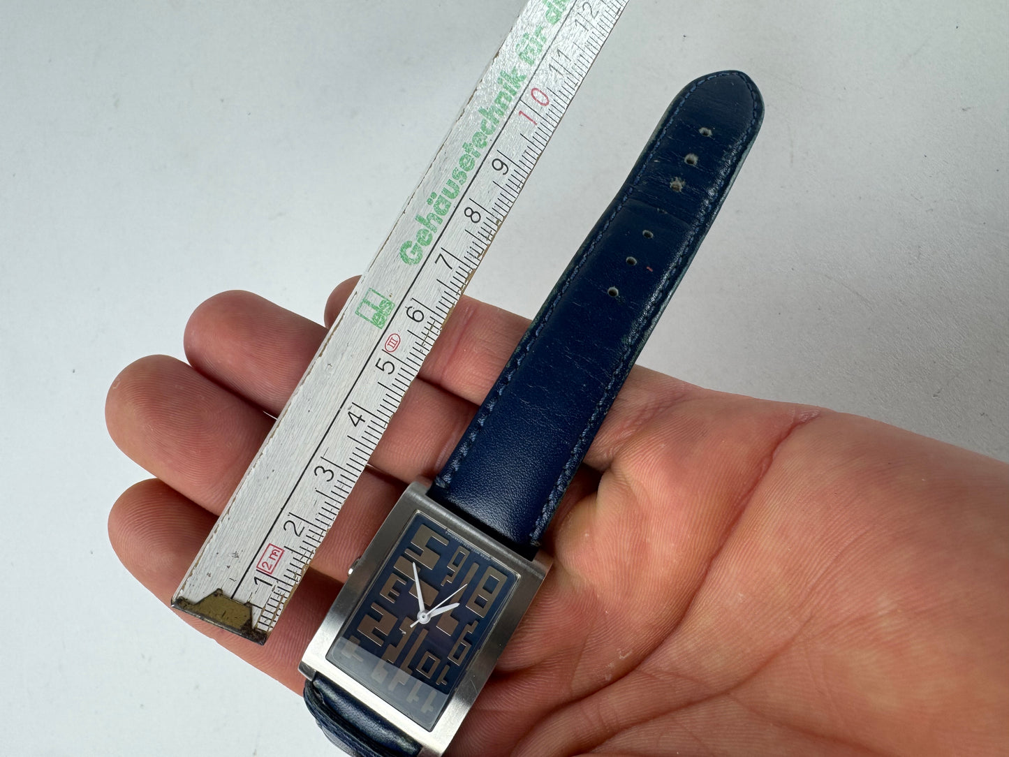 Vintage Jean Paul Gaultier Quartz Watch Navy silver