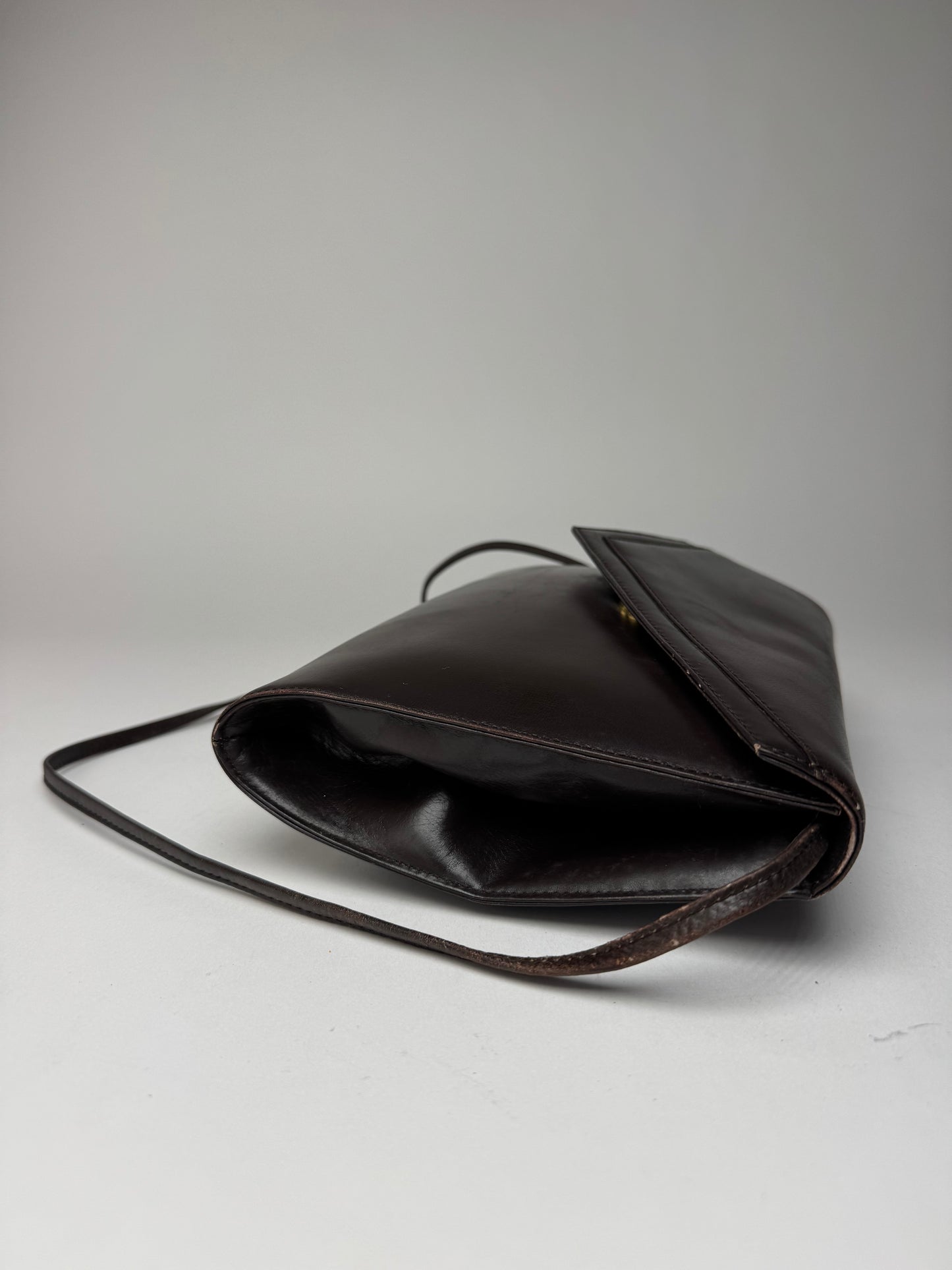 Vintage Loewe Madrid Leather bag brown