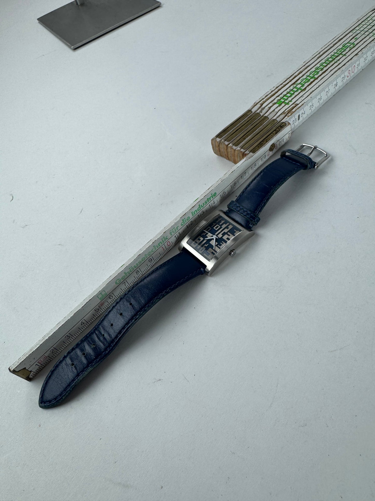 Vintage Jean Paul Gaultier Quartz Watch Navy silver
