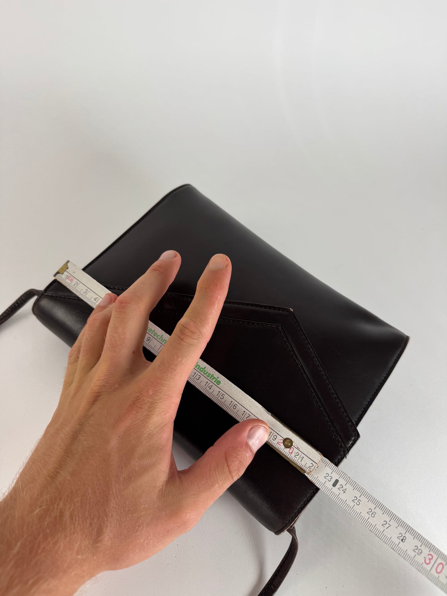 Vintage Loewe Madrid Leather bag brown