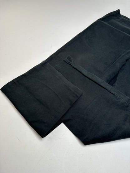 Vintage Issey Miyake Wool Straight Leg Trousers Black M