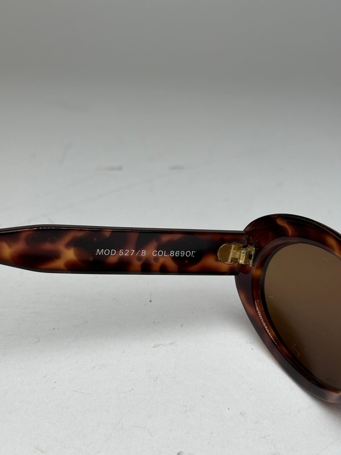 Vintage Gianni Versace Leopard Sunglasses Brown