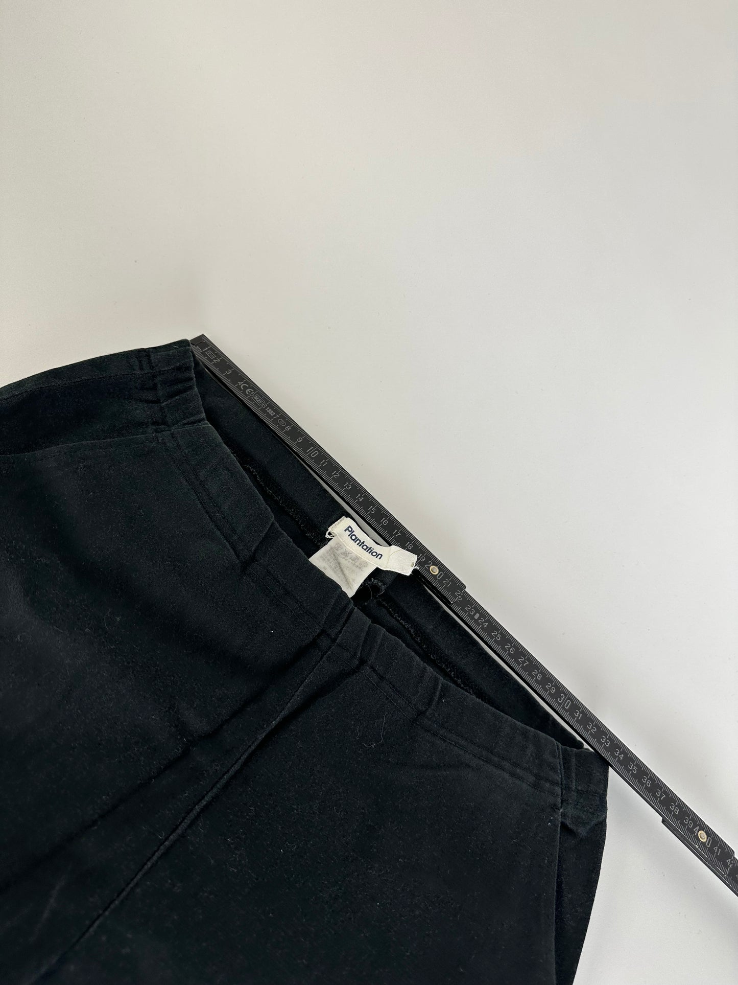 Vintage Issey Miyake Wool Straight Leg Trousers Black M