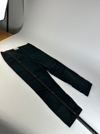 Vintage Issey Miyake Wool Straight Leg Trousers Black M