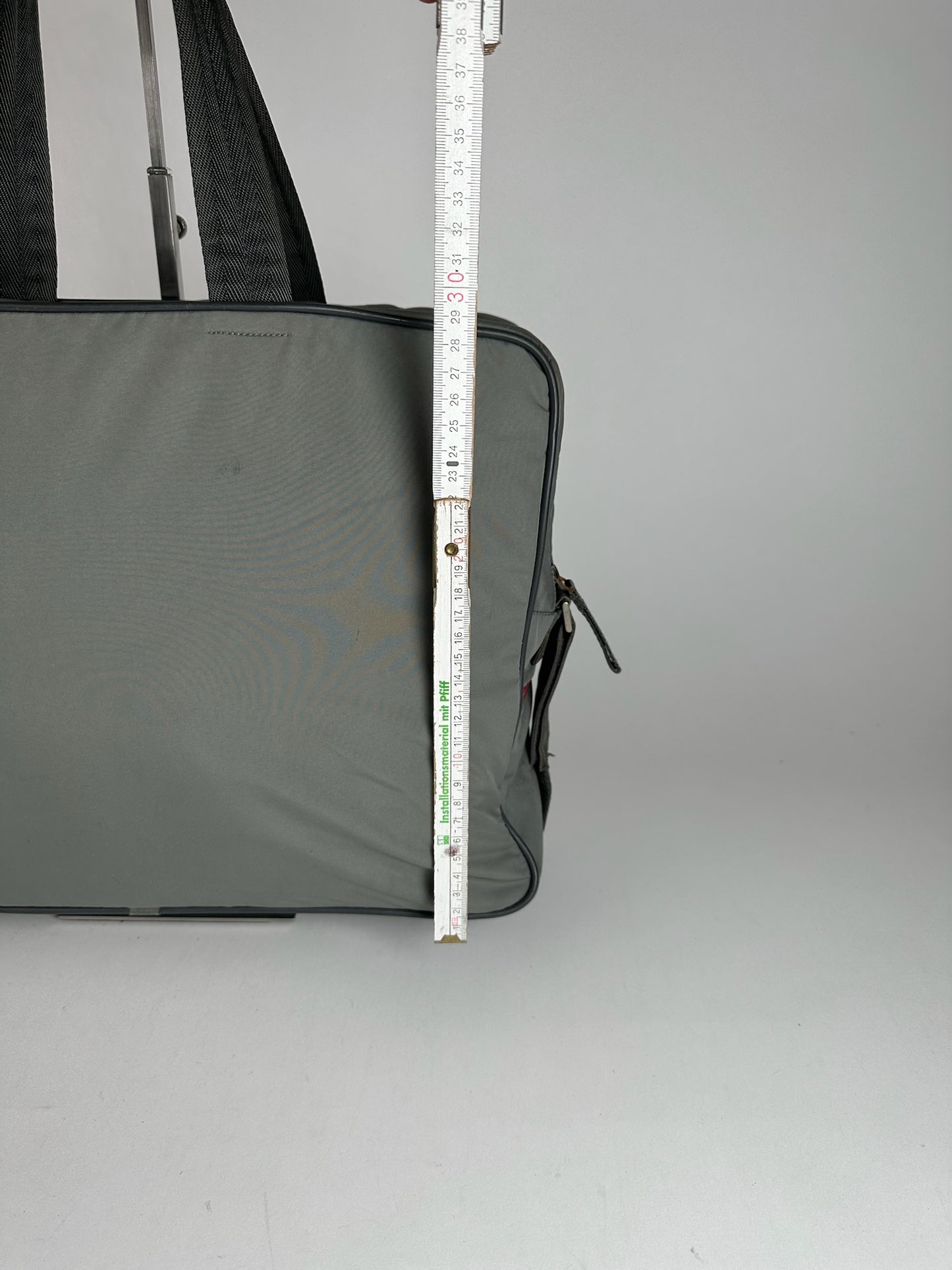 Vintage Prada Sport 2 Way Bag Gray