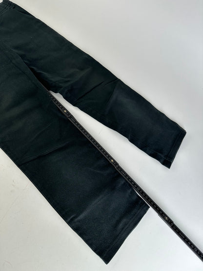 Vintage Issey Miyake Wool Straight Leg Trousers Black M