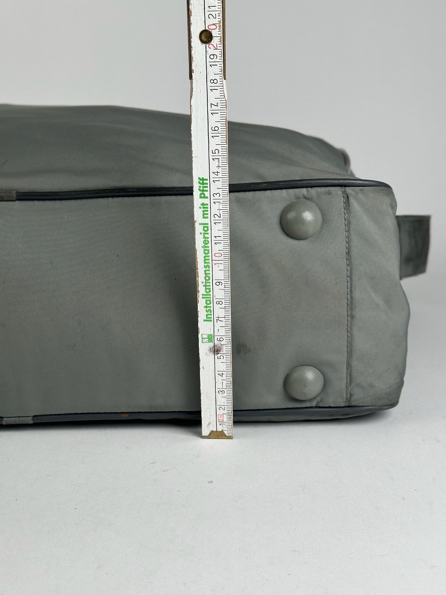 Vintage Prada Sport 2 Way Bag Gray