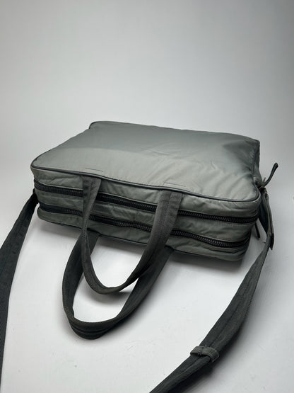 Vintage Prada Sport 2 Way Bag Gray