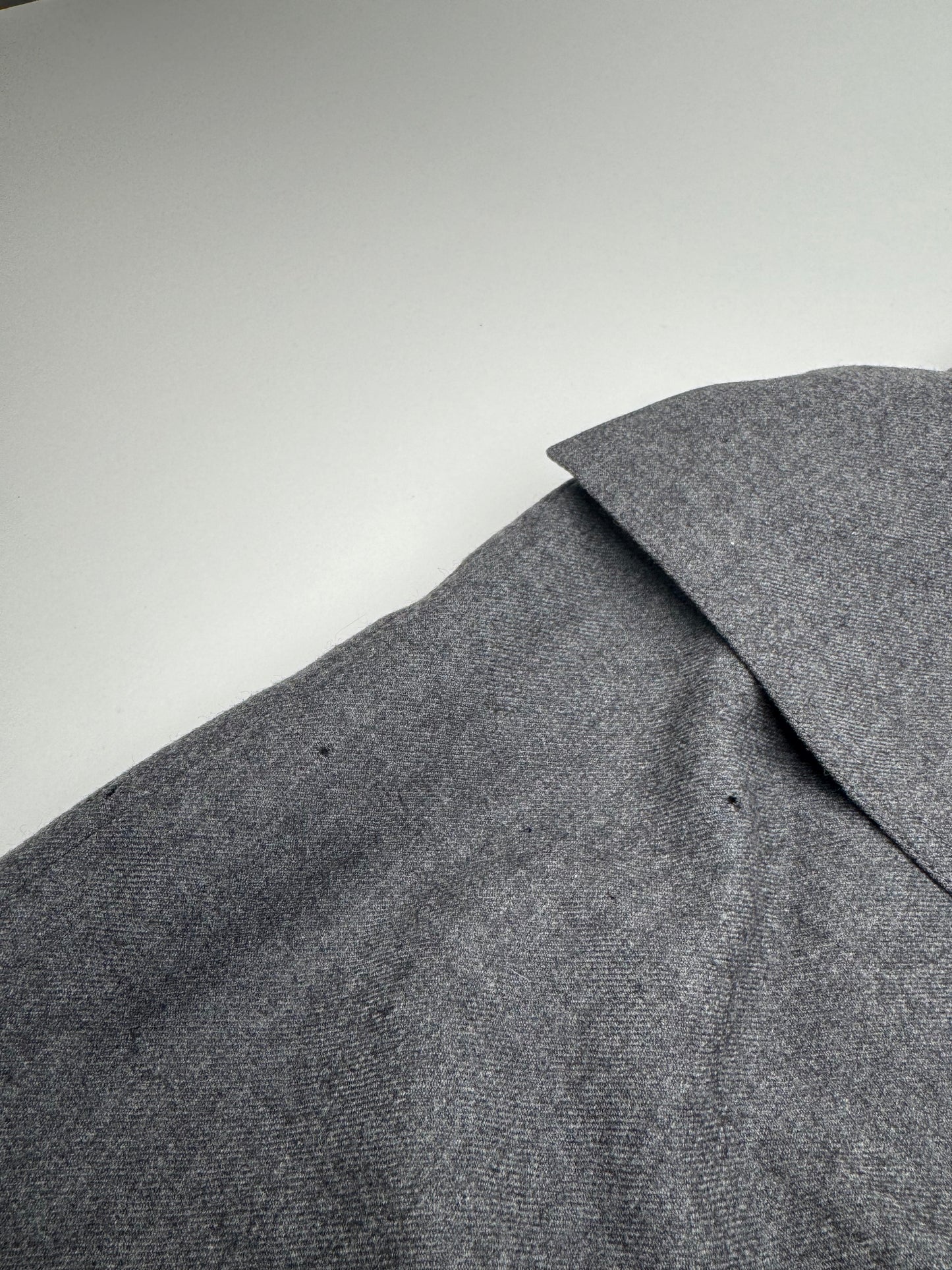 Vintage Chanel Wool Skirt Grey 36/S