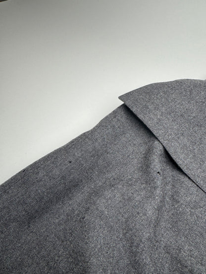 Vintage Chanel Wool Skirt Grey 36/S