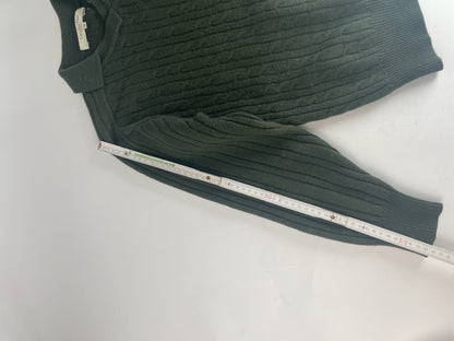 Vintage Dior Wool Sweater Dark Green M