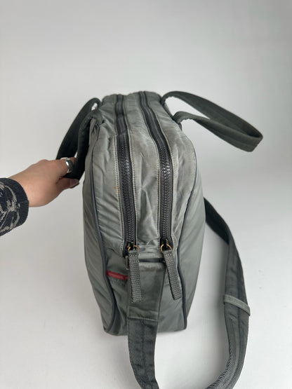 Vintage Prada Sport 2 Way Bag Gray