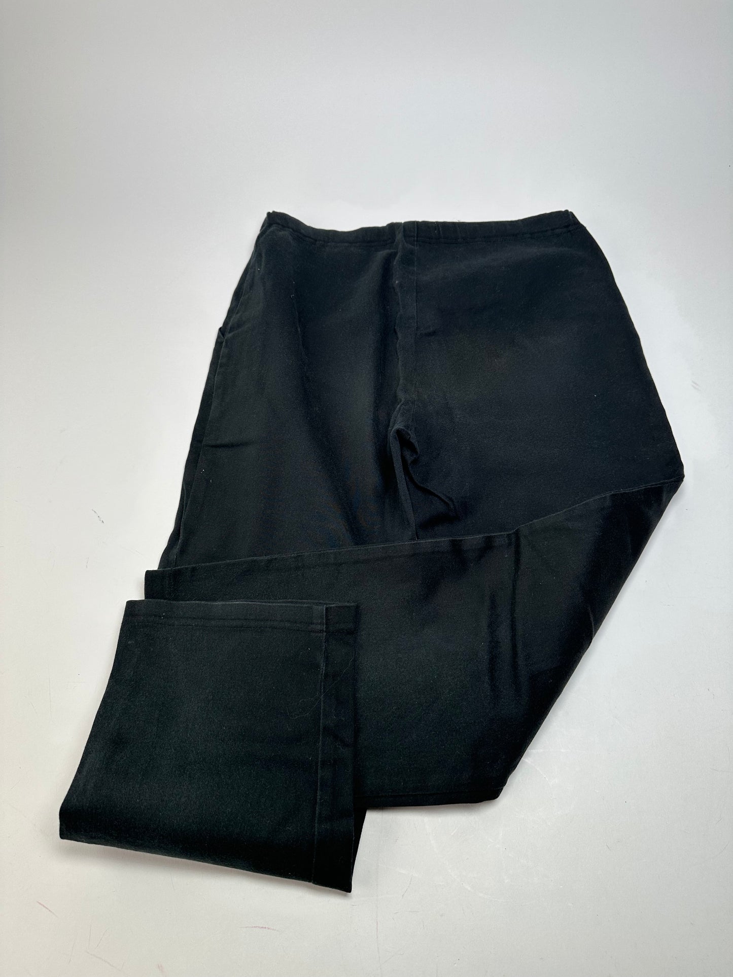 Vintage Issey Miyake Wool Straight Leg Trousers Black M