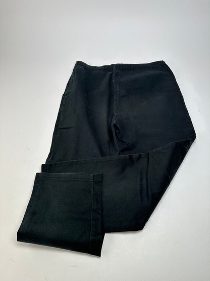 Vintage Issey Miyake Wool Straight Leg Trousers Black M