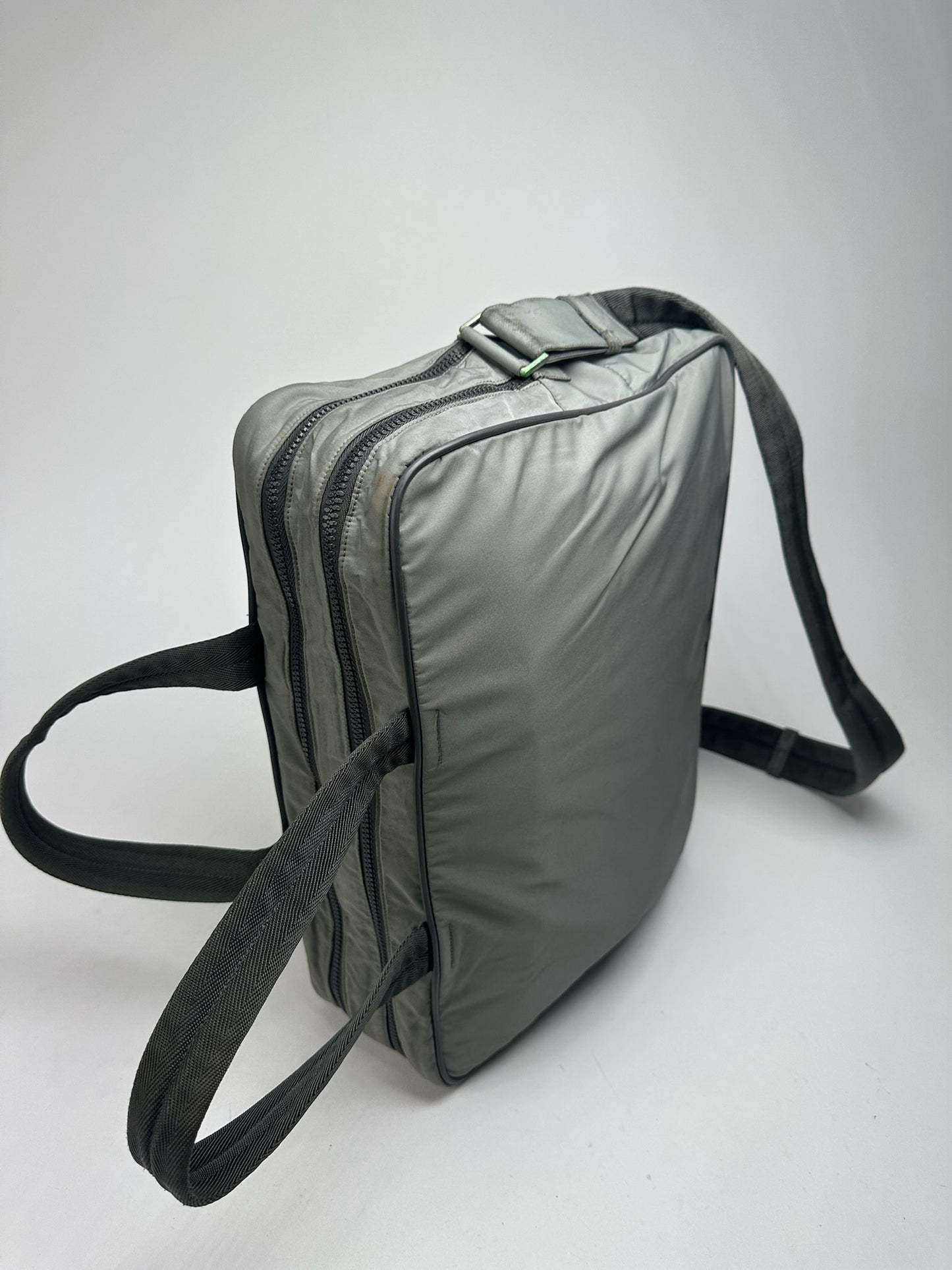 Vintage Prada Sport 2 Way Bag Gray