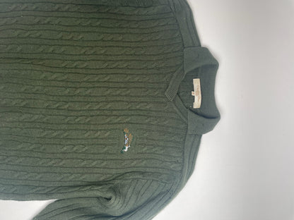 Vintage Dior Wool Sweater Dark Green M