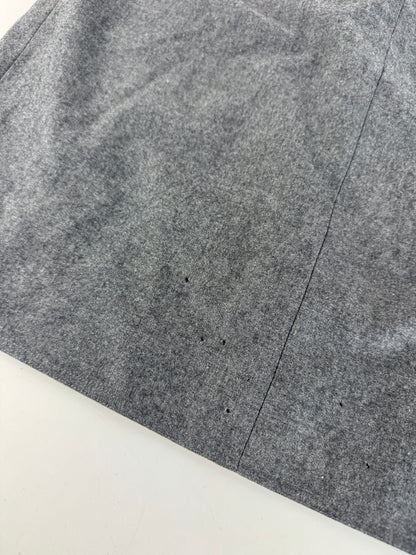 Vintage Chanel Wool Skirt Grey 36/S