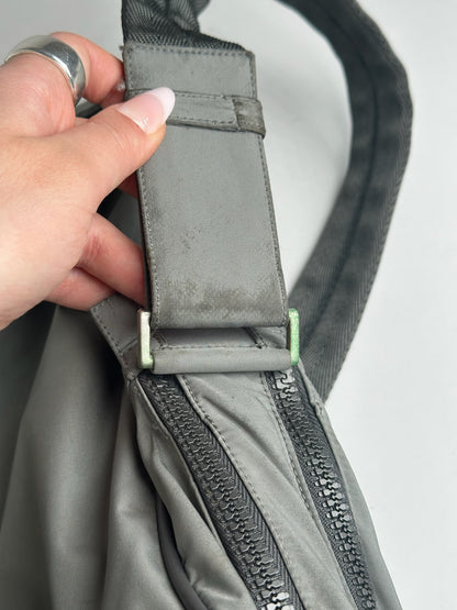 Vintage Prada Sport 2 Way Bag Gray