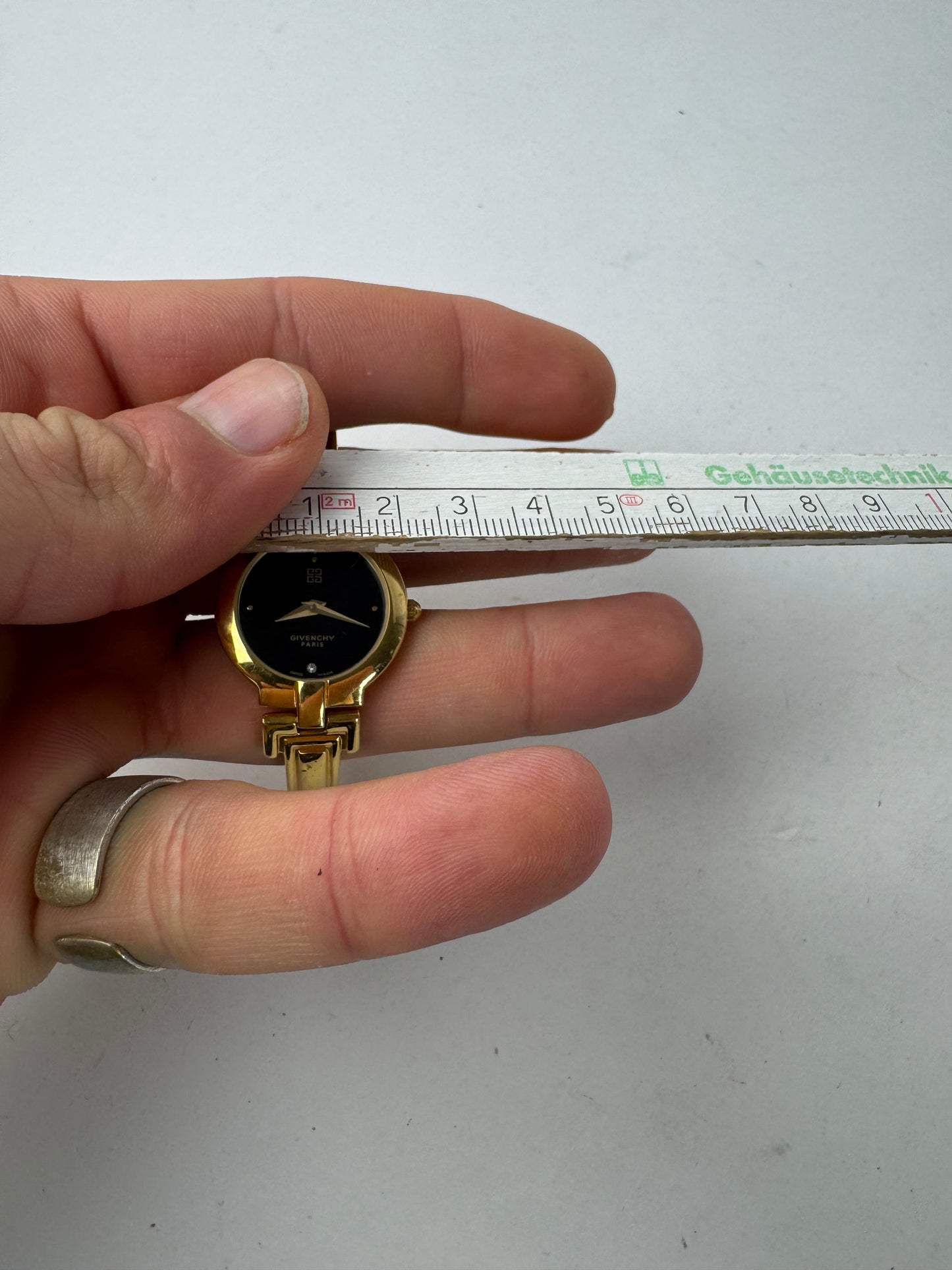 Vintage Givenchy Quartz Watch Golden