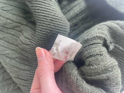 Vintage Dior Wool Sweater Dark Green M